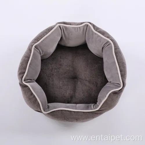 Unfolded Blue Waterproof Material Pet Dog Bed